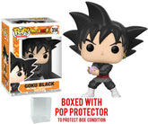 Funko Pop! Anime: Dragon Ball Super - Goku Black Vinyl Figure (Bundled with Pop Box Protector CASE)